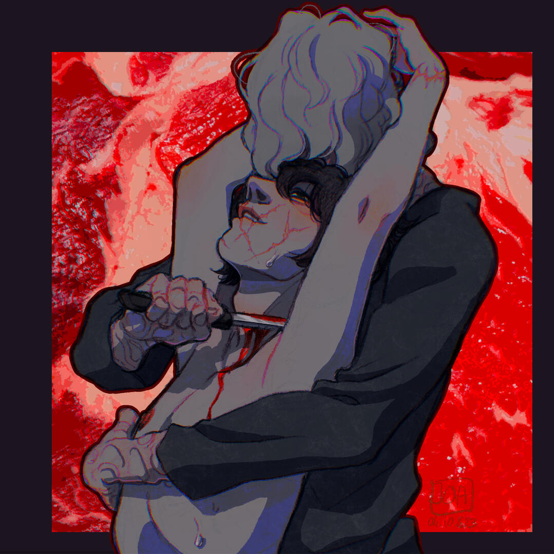 Chapter cover for the "When I Was Me: Moments of Gender Euphoria" anthology (2021)