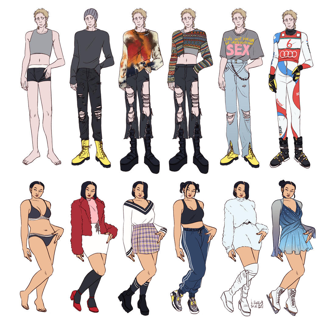 Outfit exploration (2021)